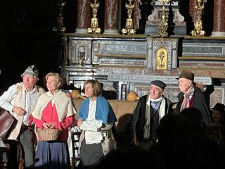 Alcune immagini della rappresentazione