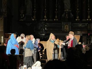 Alcune immagini della rappresentazione