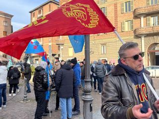 Altre immagini della manifestazione odierna (Ph. Virginia Carotta)
