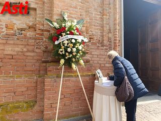 Alcuni momenti dell'abbraccio ad Aldo Cerot Marello