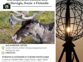 La locandina della serata