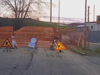 Il cantiere di via Ceca