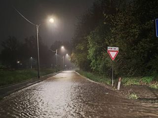 Le immagini degli allagamenti a Viatosto (Dati Meteo Asti)