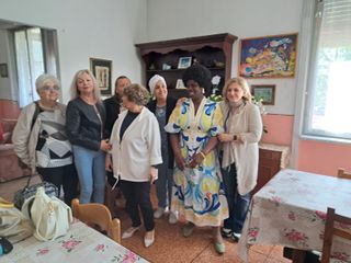 Le immagini della visita