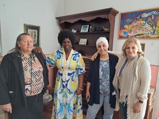 Le immagini della visita