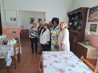 Le immagini della visita