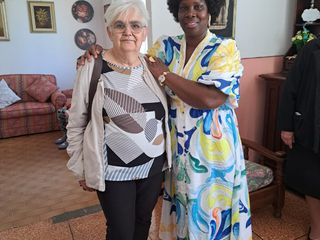 Le immagini della visita