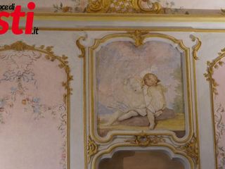 Immagini della presentazione dei lavori di restauro del Salone
