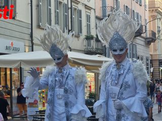 Alcune immagini della Notte Bianca del Palio