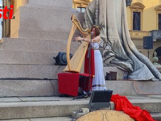 Alcune immagini della Notte Bianca del Palio