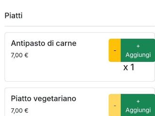 Una schermata dell'interfaccia di prenotazione