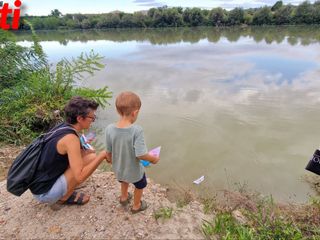 Alcune immagini del pomeriggio di solidarietà