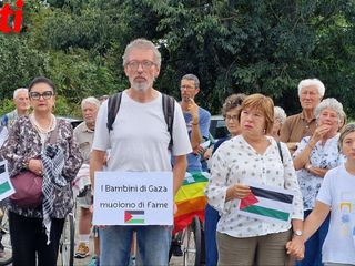 Alcune immagini del pomeriggio di solidarietà