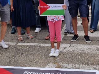 Alcune immagini del pomeriggio di solidarietà