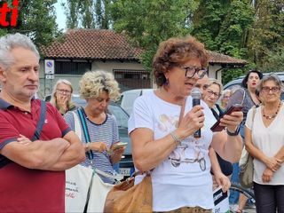 Alcune immagini del pomeriggio di solidarietà