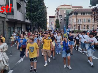Il giubilo di Don Bosco (Ph Merphefoto, G. Frontino J.Dem.A.) Il giubilo di Don Bosco (Ph Merphefoto, G. Frontino J.Dem.A.)