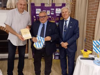 Lepore e Narciso con don Giuseppe Pilotto