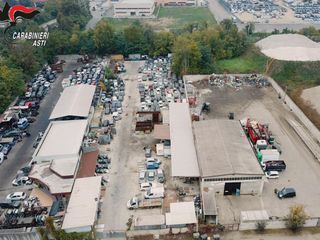 Alcune immagini del sequestro (Carabinieri di Asti)