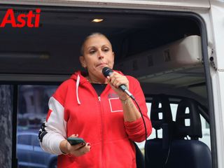 Le immagini del presidio (Merphefoto) Le immagini del presidio (Merphefoto)