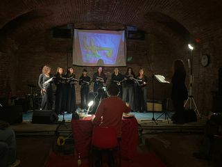 Alcuni momenti della partecipata serata