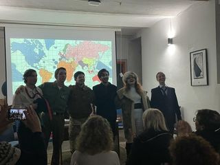 Alcuni momenti della partecipata serata