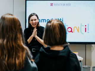 Alcune immagini del pomeriggio in Banca di Asti Alcune immagini del pomeriggio in Banca di Asti