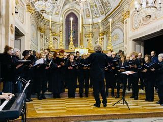 I Polifonici di Montaldo Scarampi ritratti in una precedente esibizione I Polifonici di Montaldo Scarampi ritratti in una precedente esibizione