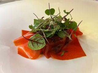 La cena degustazione a Casa Crippa