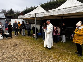 Immagini delle benedizioni a Viatosto e Valmanera