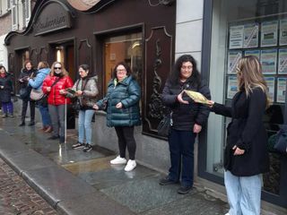 Il flash mob letterario del trasloco ad Alberi d'acqua