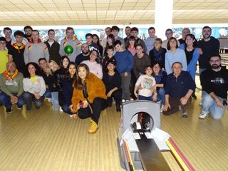 Giocatori e sostenitori delle 3 formazioni che hanno chiuso al comando la seconda fase