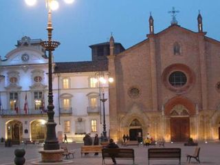 Il Palazzo comunale, opera di Benedetto Alfieri