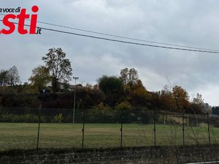 Il campo di Portacomaro Stazione in cui è previsto l'atterraggio dell'elicottero del Santo Padre