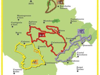 I percorsi della Strada del vino Astesana