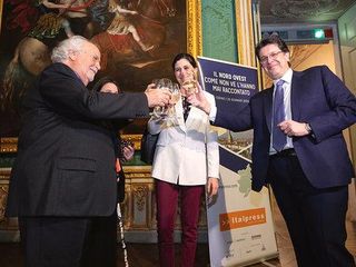 Italo Cucci, Chiara Appendino, Gaspare Borsellino Italo Cucci, Chiara Appendino, Gaspare Borsellino