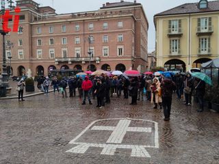 Immagine d'archivio di una precedente protesta degli ambulanti
