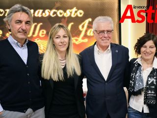 Da sinistra a destra Luciano Bosco, Chiara Chirio, Franco Quaglia e Carla Gerbo
