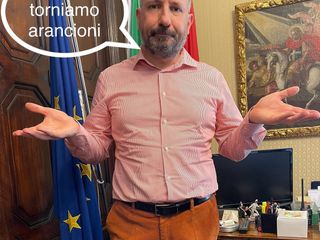 Un'altra immagine postata dal sindaco sul suo profilo Facebook