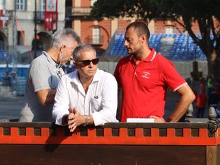 Bircolotti con il Capitano Michele Gandolfo