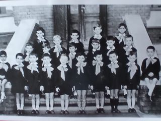 Foto di classe dell'anno scolastico 1961-1962