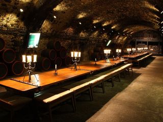 Una delle tante cantine nella regione del Tokaj