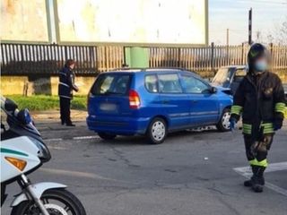 Auto incidentate e vigili del fuoco