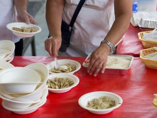 Una delle specialità di Calliano, gli agnolotti d'asino