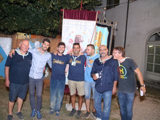 Festeggiamenti per la vittoria 2019