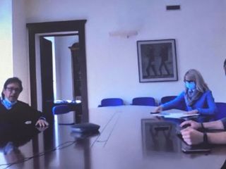 Un momento della conferenza stampa