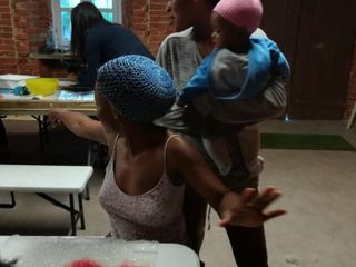 Due ragazze della casa di accoglienza