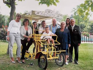 Alberto con tutta la famiglia