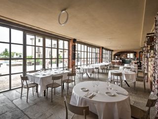 Una delle sale della 'Cascina Faletta'