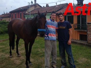 Mattia Chiavassa ritratto con Farfadet du Pecos