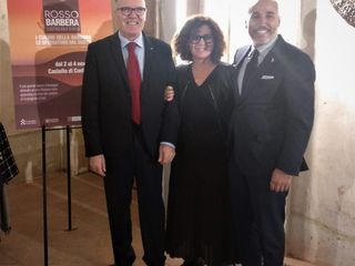 Il sindaco Cavallero con l'assessore Bianco e con il vice presidente Carosso